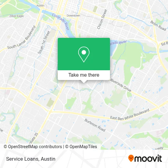 Service Loans map