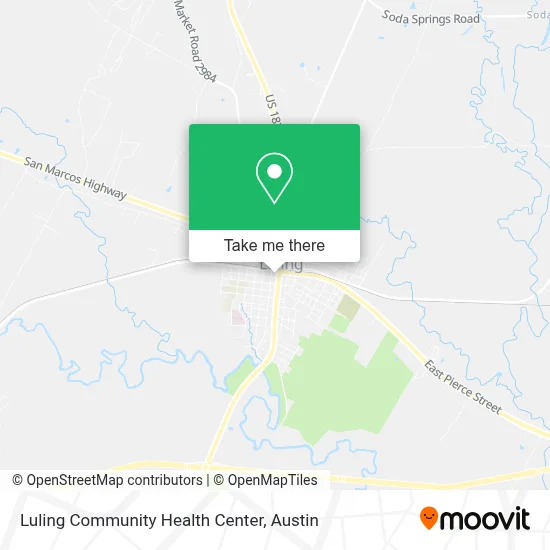 Luling Community Health Center map