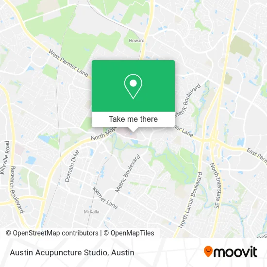 Austin Acupuncture Studio map