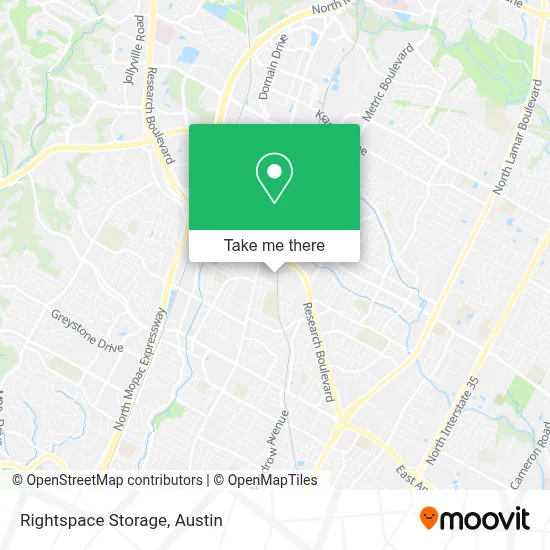Rightspace Storage map