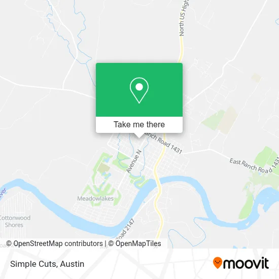 Simple Cuts map