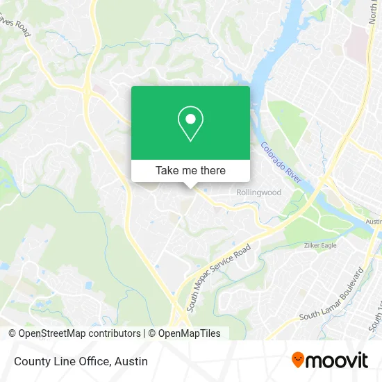 County Line Office map