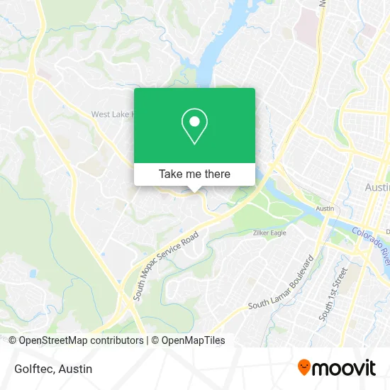 Golftec map