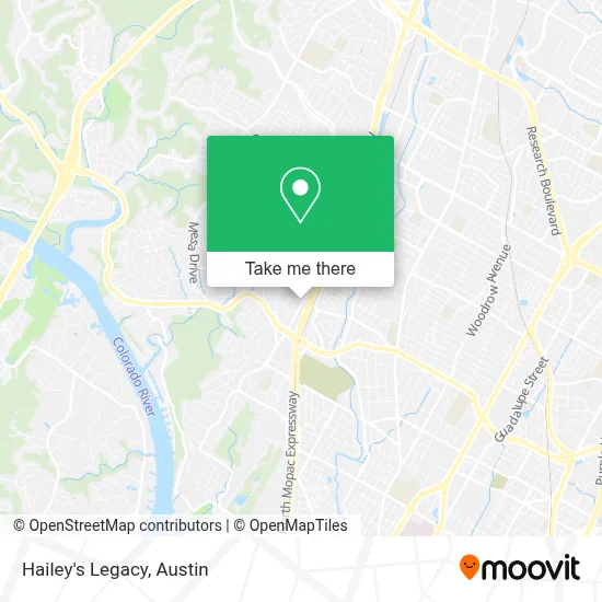 Hailey's Legacy map