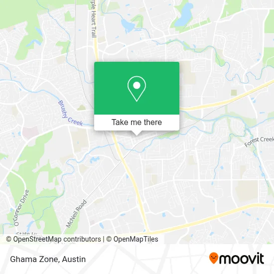 Ghama Zone map