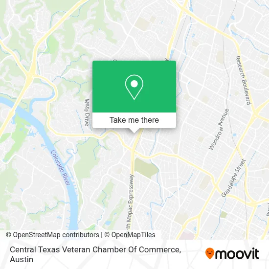 Central Texas Veteran Chamber Of Commerce map
