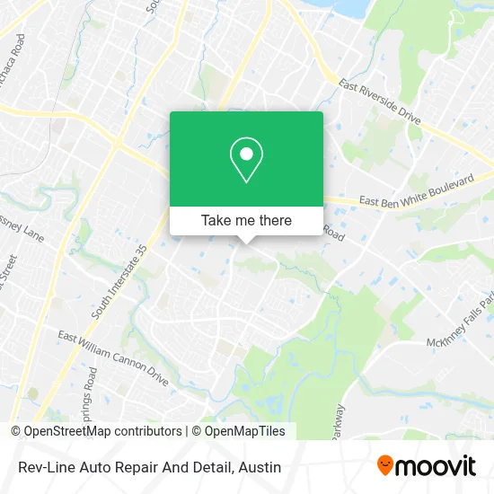 Rev-Line Auto Repair And Detail map