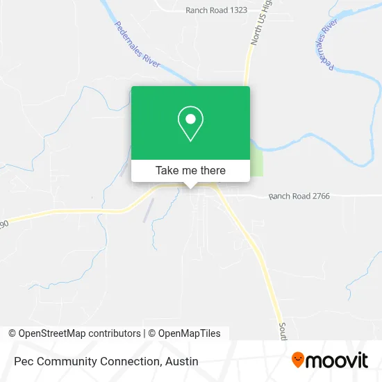 Pec Community Connection map