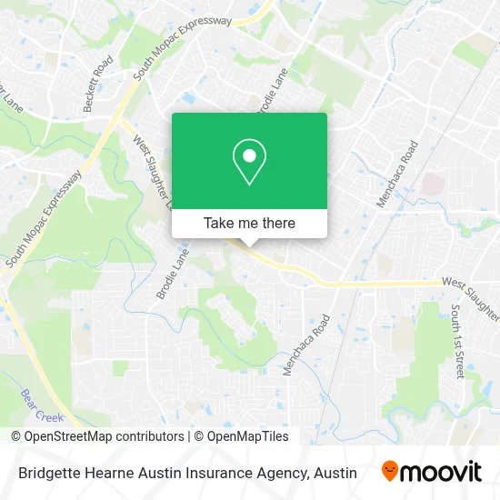 Bridgette Hearne Austin Insurance Agency map