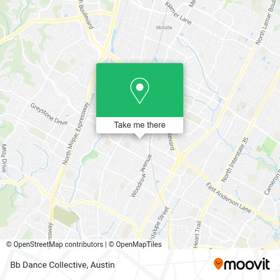 Bb Dance Collective map