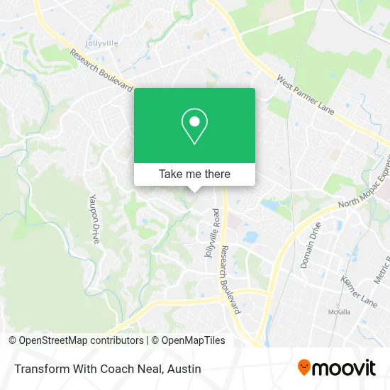 Transform With Coach Neal map
