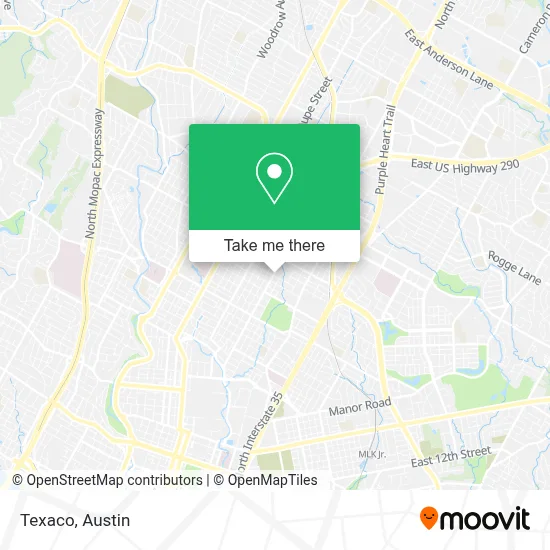 Texaco map