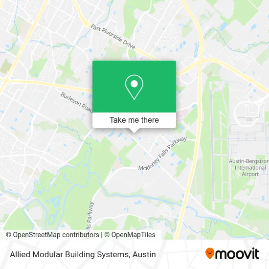 Allied Modular Building Systems map
