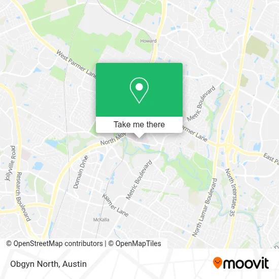 Obgyn North map