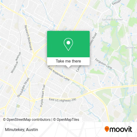 Minutekey map