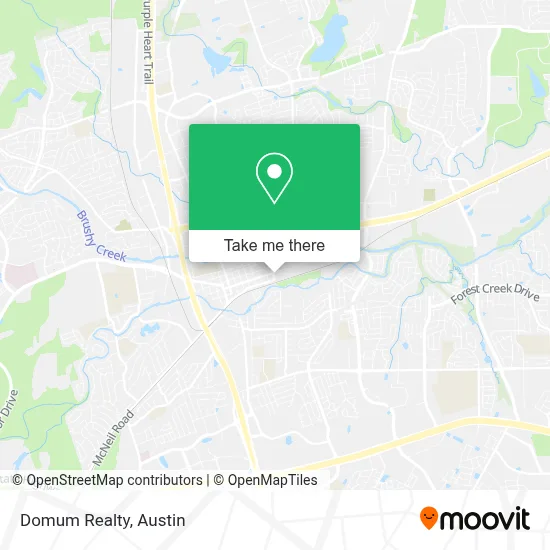 Domum Realty map