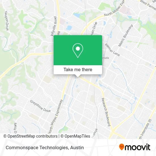 Commonspace Technologies map