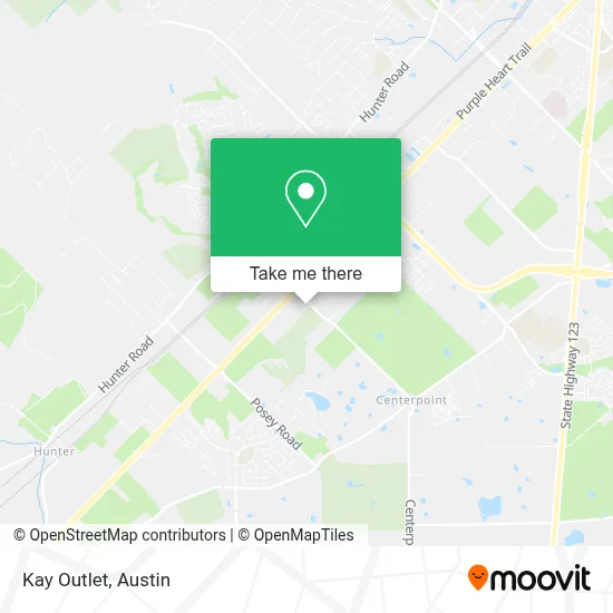 Kay Outlet map