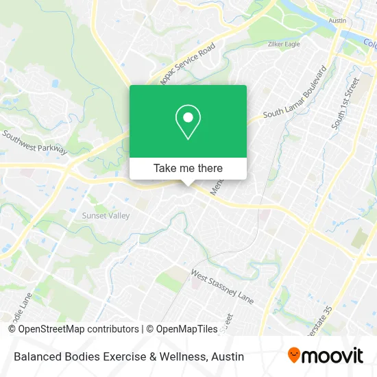 Balanced Bodies Exercise & Wellness map