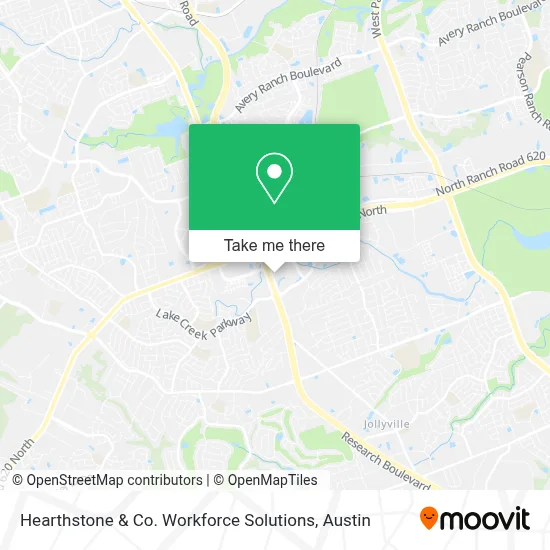 Hearthstone & Co. Workforce Solutions map