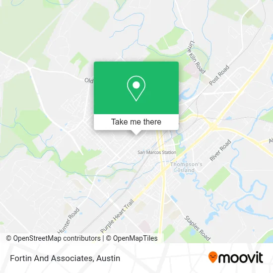 Fortin And Associates map