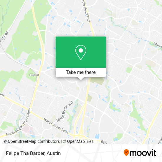 Felipe Tha Barber map