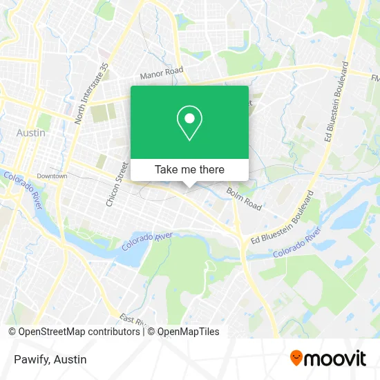 Pawify map