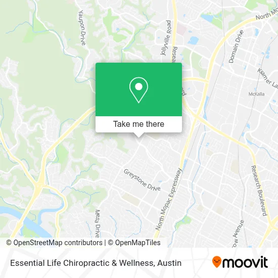 Essential Life Chiropractic & Wellness map