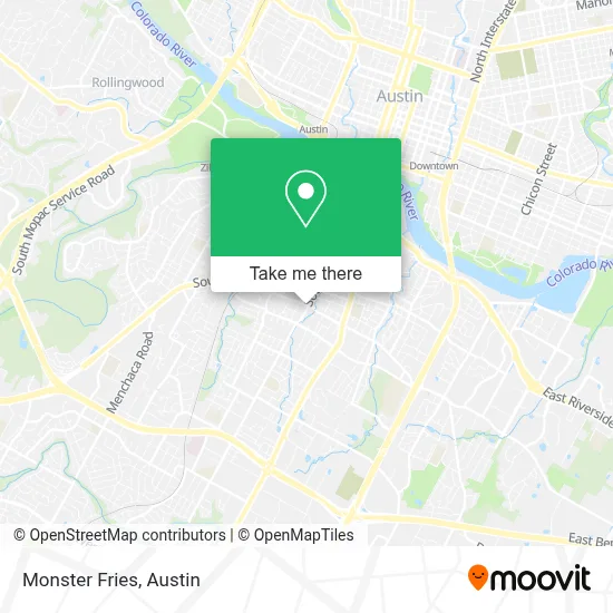 Monster Fries map