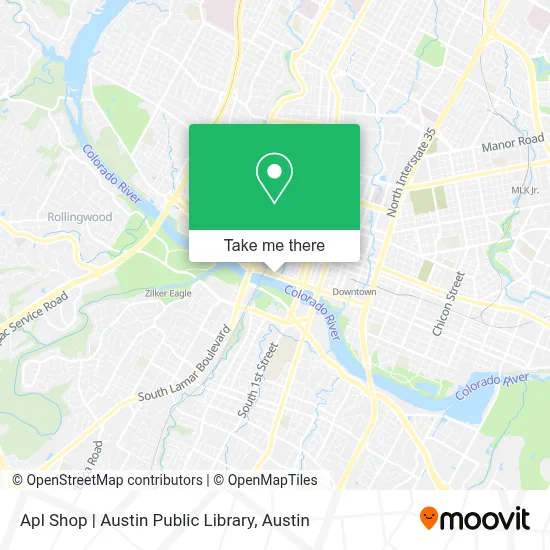 Apl Shop | Austin Public Library map