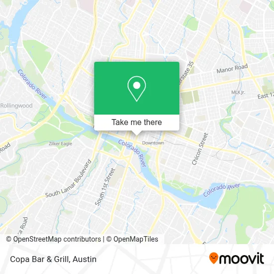 Copa Bar & Grill map