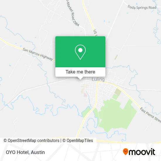 Oyo Hotel map