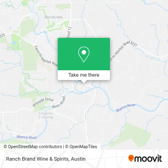 Ranch Brand Wine & Spirits map