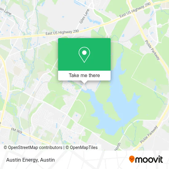 Austin Energy map