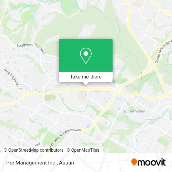 Pre Management Inc. map
