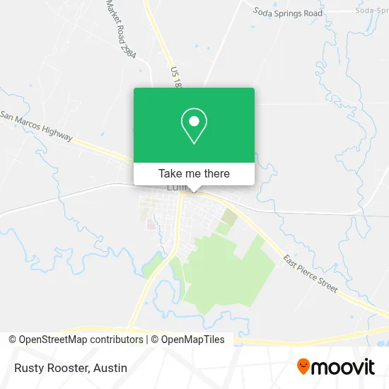 Rusty Rooster map
