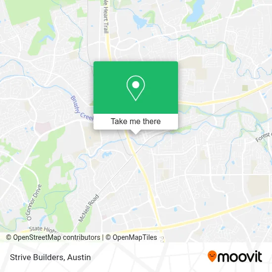 Strive Builders map