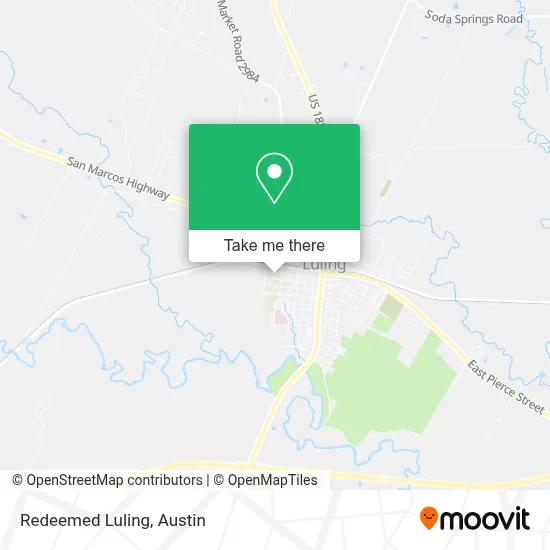 Redeemed Luling map