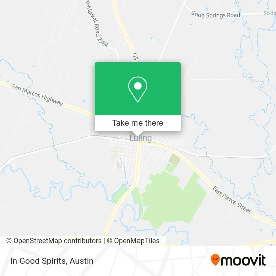 In Good Spirits map