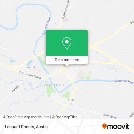 Leopard Donuts map