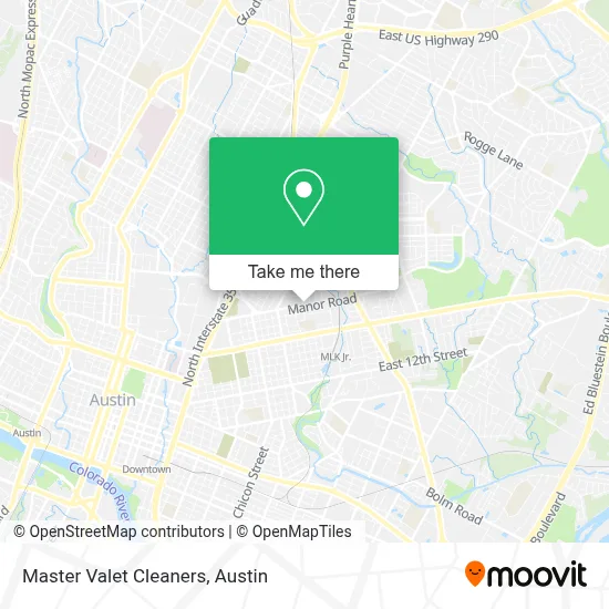 Master Valet Cleaners map