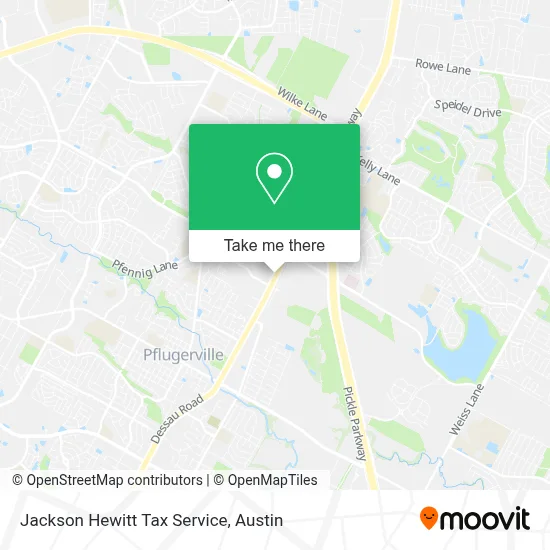 Jackson Hewitt Tax Service map
