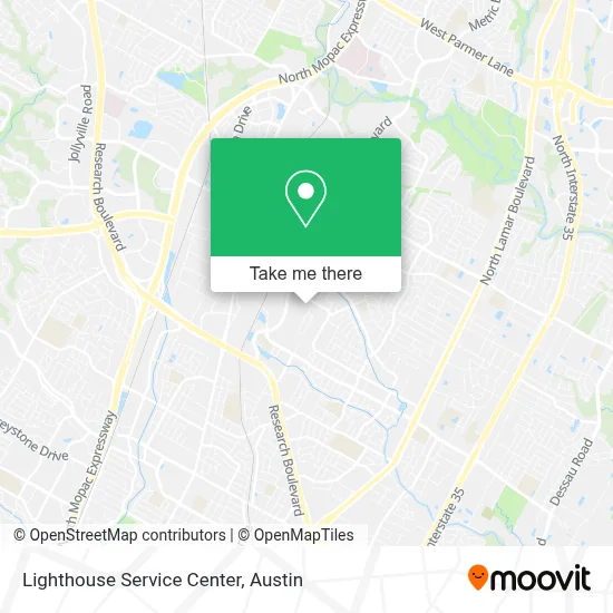 Lighthouse Service Center map
