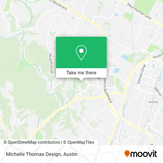 Michelle Thomas Design map