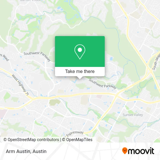 Arm Austin map
