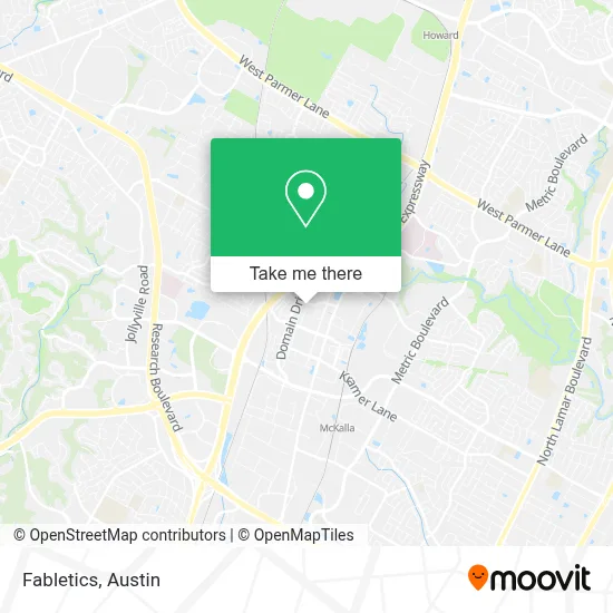 Fabletics map