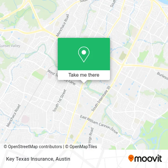 Key Texas Insurance map