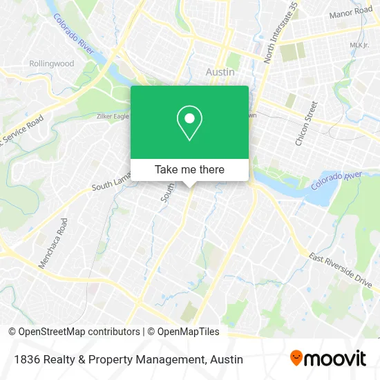 1836 Realty & Property Management map