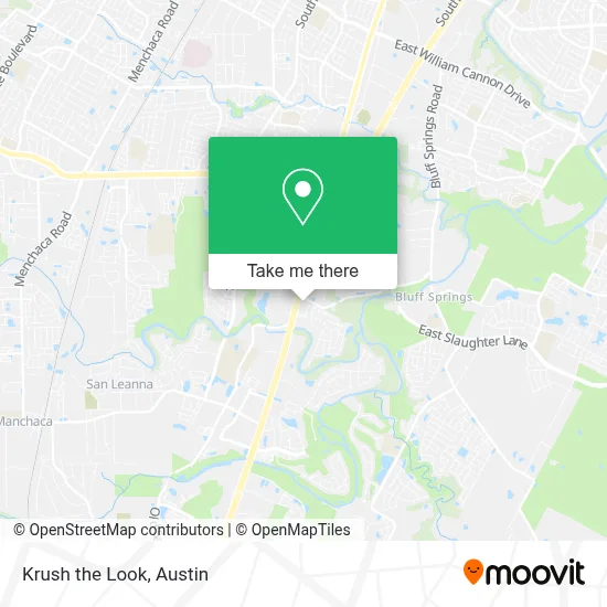 Krush the Look map