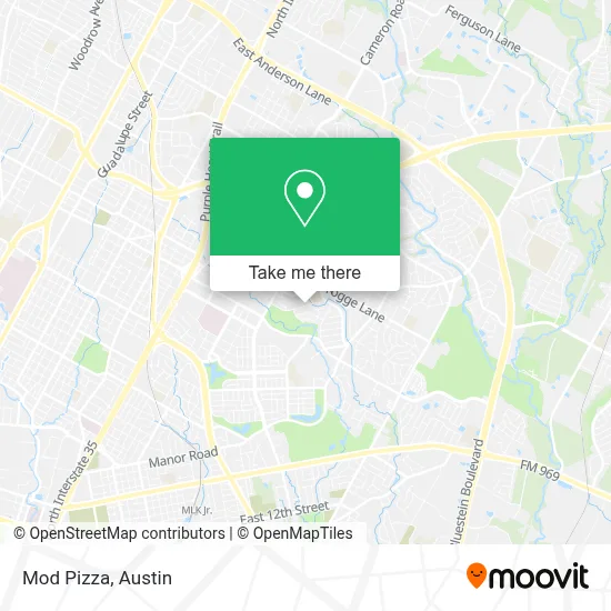 Mod Pizza map